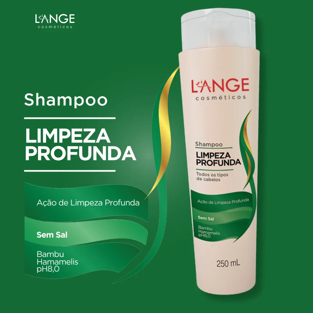 Shampoo Le Ange Limpeza Profunda 250ml - Iap Cosméticos